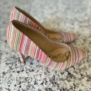 Sam Edelman Multi-Color Pointed Toe Heel